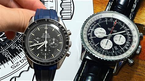 navitimer vs speedmaster.